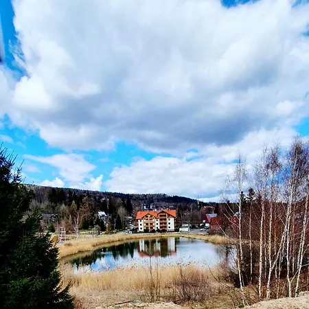 Lägenhet Family - W Dolinie Szczescia Apartamentowiec Bawaria